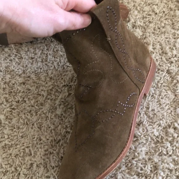 Joie suede stud boots - Picture 4 of 9